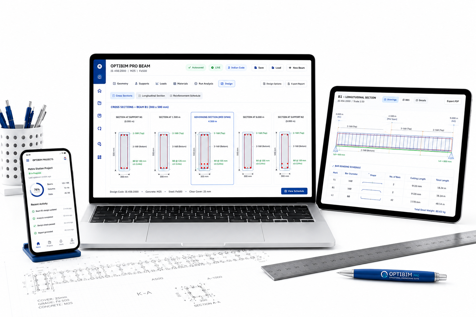 OPTIBIM Structural Engineering Suite Ecosystem